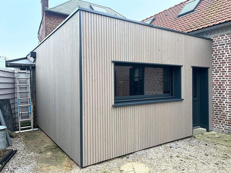 extension de maison bois